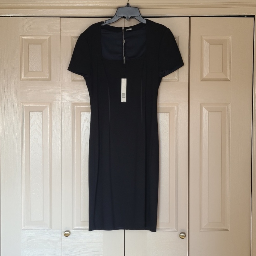 Elie Tahari Black Cocktail Dress 6